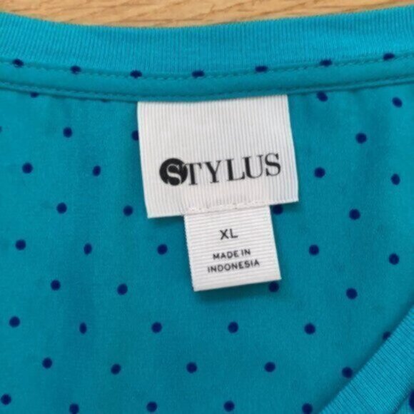 Blue Stylus Tank Top - Picture 2 of 3